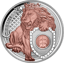 1 Unze Silber Heradlic Beasts Lion 2025 Auflage: 750 | Rosegold | Polierte Platte)