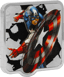 2 Unze Silber Marvel Captain America Smash 2025 (Auflage: 1.000 | Polierte Platte)