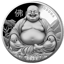 1 Unze Silber Lachender Buddha 2025 (Auflage: 1.000 | Polierte Platte)