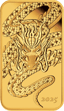 1 Unze Goldbarren Drache 2025 (Auflage: 188 | Polierte Patte)