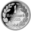 1 Unze Silber 100 Jahre Reichsmark 2025 (Auflage: 1.925 | Privymark | Polierte Platte)