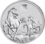 1/2 Unze Silber Lunar III Pferd 2026