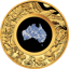 2 Unze Gold Great Southern Land Opal Serie 2025 (Auflage: 200 | Polierte Platte)