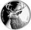 1 Unze Silber Hirsch 2025 (Auflage: 1.000 | Polierte Platte)