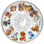 5 Unze Silber 12 Baby Lunar Animals 2025 (Auflage: 388 | Polierte Platte)