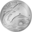 1kg Silber Ocean Five Delfin 2021 (Auflage: 100 | Polierte Platte | Zertifikat Nr. 100)
