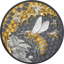 5 Unze Silber Honigbiene 2026 (Auflage: 350 | teilvergoldet | Black Proof)