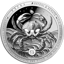 1 Unze Silber Sternzeichen Krebs 2026 (Auflage: 5.000 | Diamant | Polierte Platte)