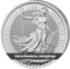 1 onza de plata Britannia (años variados)