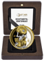 1 Unze Silber Atlas Träger der Himmelskugel 2026 (Auflage: 250 | teilvergoldet | Polierte Platte)