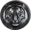 1 Unze Silber Black and White Tiger 2025 (Auflage: 500 | High Relief | Obsidian Black)