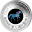1 Unze Silber Lunar III Pferd 2026 (Auflage: 6.000 | Opal | Polierte Platte)