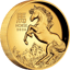 1 Unze Gold Lunar III Pferd 2026 (Auflage: 188 | High Relief | Polierte Platte)