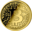 0,5g Gold Bitcoin 2026 (Auflage: 5.000 | Polierte Platte)