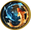 1 Unze Silber Yin & Yang Koi 2026 (Auflage: 100 | teilvergoldet)