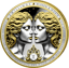 1 Unze Silber Sternzeichen Zwillinge 2026 (Auflage: 250 | teilvergoldet | Polierte Platte)