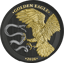 1 Unze Silber Malta 5 Euro Golden Eagle 2026 (Auflage: 1.000 | teilvergoldet | Ruthenium | Stempelglanz)