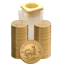 50 x 1/4 Unze Gold Krügerrand 2026 (inkl. Münztube)