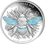 1 Unze Silber Teddy Bear Bee Australian Native Bees 2026 (Auflage: 1.000 | Hologramm  | Polierte Platte)