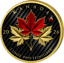 1 Unze Silber Triple Maple Leaf Red Ruby Edition 2026 (Auflage: 100 | teilvergoldet | Rubin)