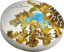 1 kg Silber Yellowstone Topographie 2026 (Auflage: 77 | Ultra Deep Relief | Polierte Platte)