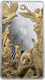 1 kg Silber Famous Bullion Giants 2026 (Auflage: 199 | teilvergoldet | Prooflike)