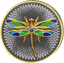 2 Unze Silber Dragonfly Wings of Light 2026 (Auflage: 500 | teilvergoldet |Kristall | Antik Finish)