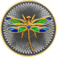 2 Unze Silber Dragonfly Wings of Light 2026 (Auflage: 500 | teilvergoldet |Kristall | Antik Finish)