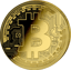 1 Unze Gold Bitcoin 2026 (Auflage: 99 | Polierte Platte)