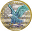 1 oz Silver American Eagle 2026 Stars & Stripes (Mintage: 100 | Hologram)