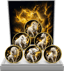 African White Animals Set 2026 (Auflage: 50 | teilvergoldet)