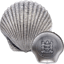 1 oz Silver Castaway Seashells Scallop 2019 (Mintage: 1,000 | Antique Finish)