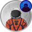 1 Unze Silber Mondmission Artemis II 2026 (Auflage: 7.500 | Polierte Platte | coloriert)