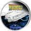 1 Unze Silber Zurück in die Zukunft - DeLorean 2015 (Auflage: 7.500 | Polierte Platte)