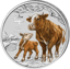 1/4 Unze Silber Lunar III Jahr des Ochsen 2021 (Sydney Coin Show Special | Auflage: 2.021 | coloriert)