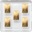 10 x 1g Gold Heimerle und Meule Malta Münzbarren UnityBar