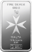 1g Silber Heimerle und Meule Malta Münzbarren CoinCard