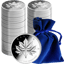 50 x 1/50 Unze Silber Triple Maple Leaf 2026