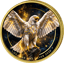 1 Unze Silber Weißer Adler 2026 (Auflage: 100 | teilvergoldet)