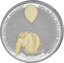 1 Unze Silber Ottifanten - Ballonifant Fortes Fortuna Adiuvat 2026 (Auflage: 1.000 | teilvergoldet)