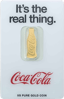 5 g Gold Bar PAMP 140 Years Coca Cola