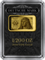 10 Deutsche Mark Geldschein Gold Münzbarren (Auflage: 1.000 | Altes Motiv | Polierte Platte)