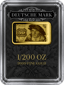 50 Deutsche Mark Geldschein Gold Münzbarren (Auflage: 1.000 | Altes Motiv | Polierte Platte)