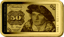 50 Alte Deutsche Mark Geldschein Gold Münzbarren (Auflage: 1.000 | Altes Motiv | Polierte Platte)
