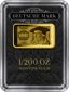 100 Deutsche Mark Geldschein Gold Münzbarren (Auflage: 1.000 | Altes Motiv | Polierte Platte)