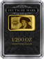 500 Deutsche Mark Geldschein Gold Münzbarren (Auflage: 1.000 | Altes Motiv | Polierte Platte)
