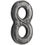 2 Unzen Silber Figure Eight Dragon 2018 (Auflage: 8.888 | Antik Finish)