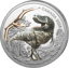 1 Unze Silber Kanada T-Rex 2026 (Auflage: 8.500 | Schwarzlicht Effekt | Polierte Platte)