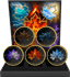 5 Elemente Triple Maple Leaves Set 2026 (Auflage: 50 | teilvergoldet)