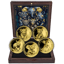 Gold African Big Five Baby Set 2026 (Auflage: 250 | Polierte Platte)